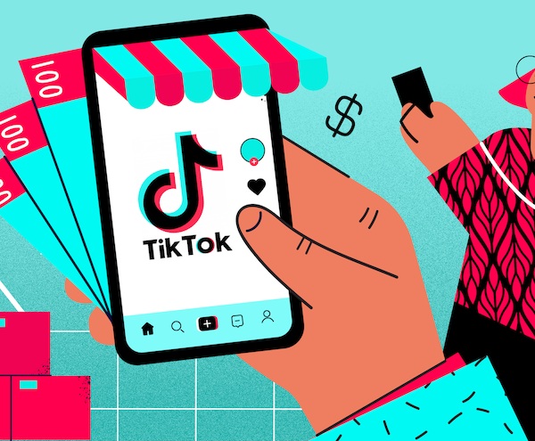 Ilustrasi. Beberapa pedagang Tanah Abang mengaku dagangnya tak pernah sepi karena memanfaatkan TikTok Shop. 