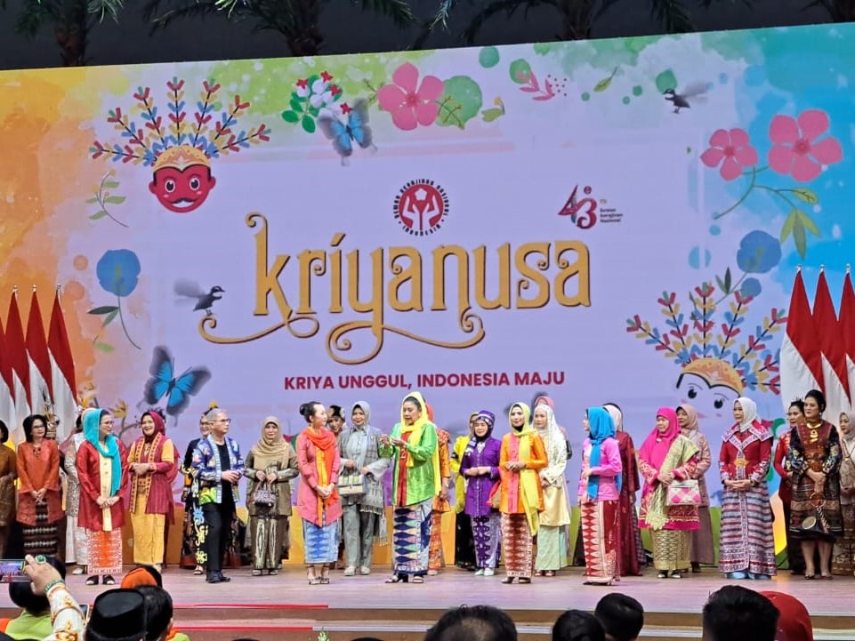 Pembukaan pameran Kriyanusa 2023 di JCC.