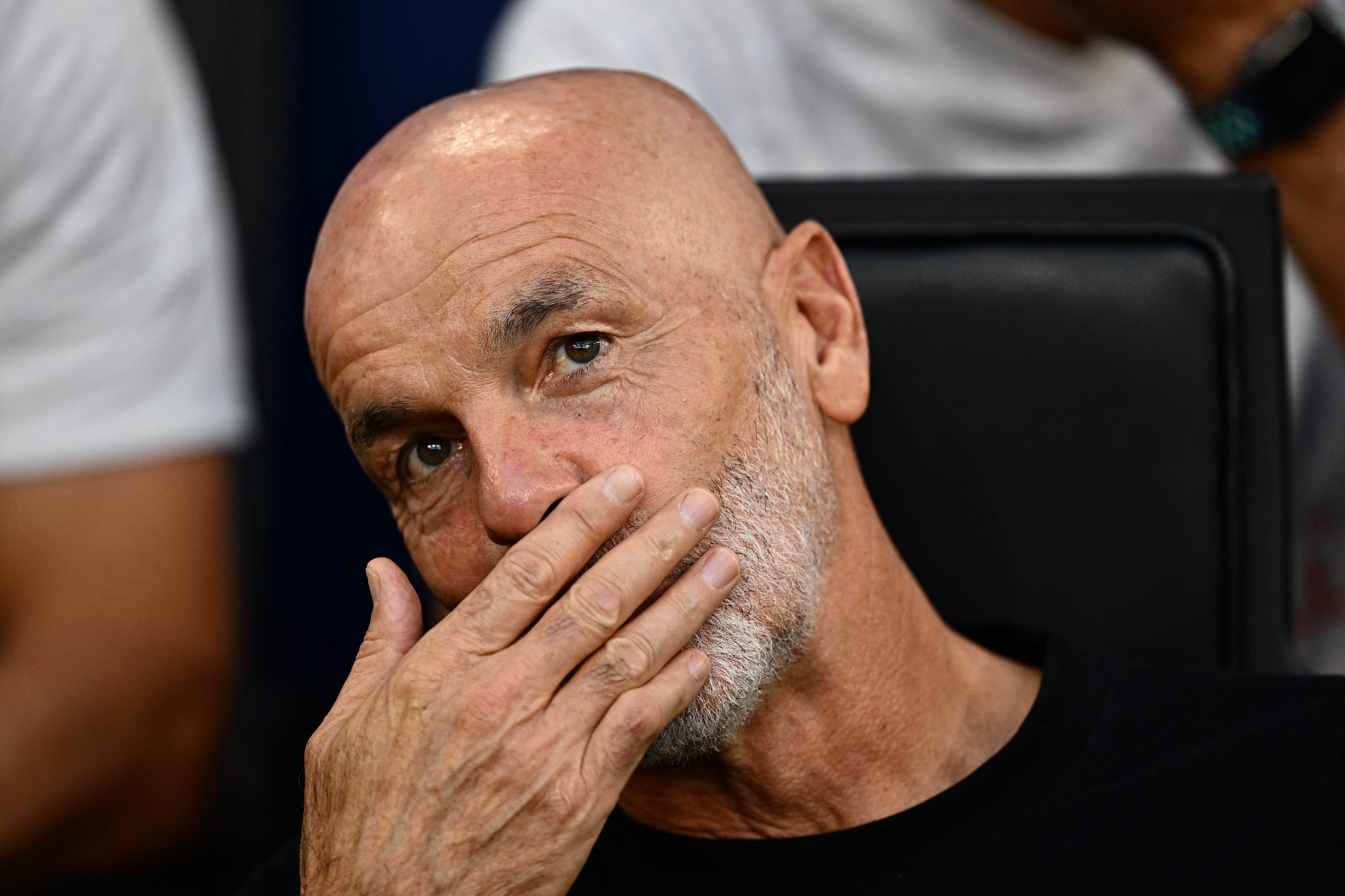 Juru taktik AC Milan Stefano Pioli.