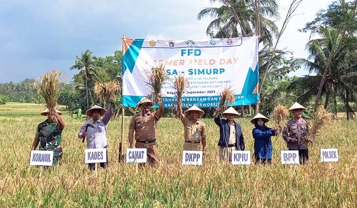Acara Farmer Field Daya - SMURP dan CSA di Kabupateb Purworejo, Provinsi Jawa Tengah.