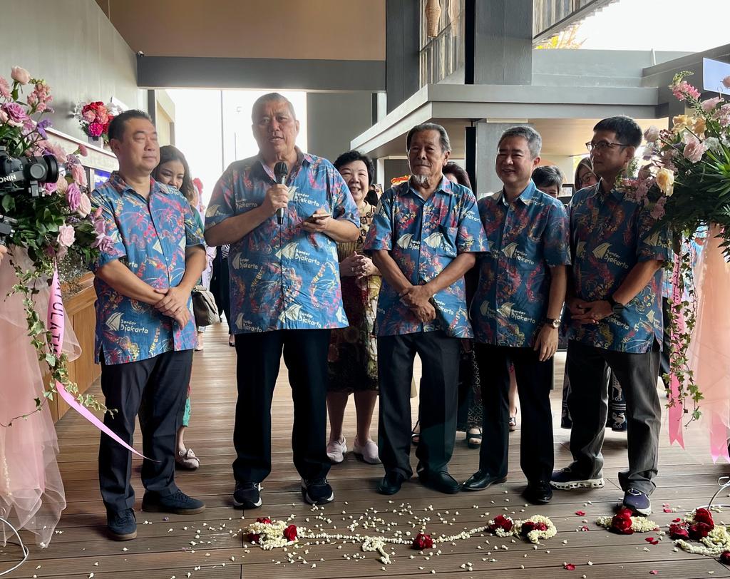 Board of Management Bandar Djakarta meresmikan pembukaan restoran khusus seafood Bandar Djakarta di PIK 2, Jakarta Utara, Sabtu (16/9).