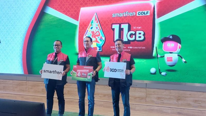 Bagi anda penggemar golf jangan lewatkan berbagai tawaran menarik dalam kartu perdana Smartfren Golf.