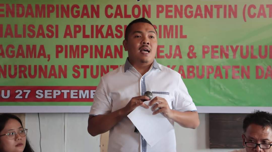 Peluncuran aplikasi terkiat stunting di Kabupaten Dairi