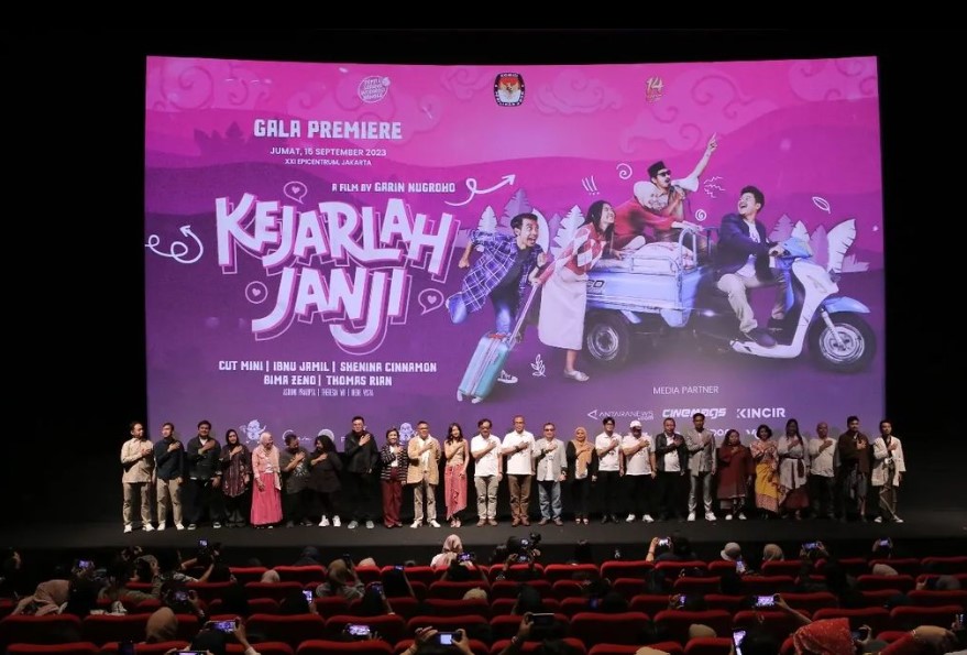 Gala premiere film Kejarlah Janji