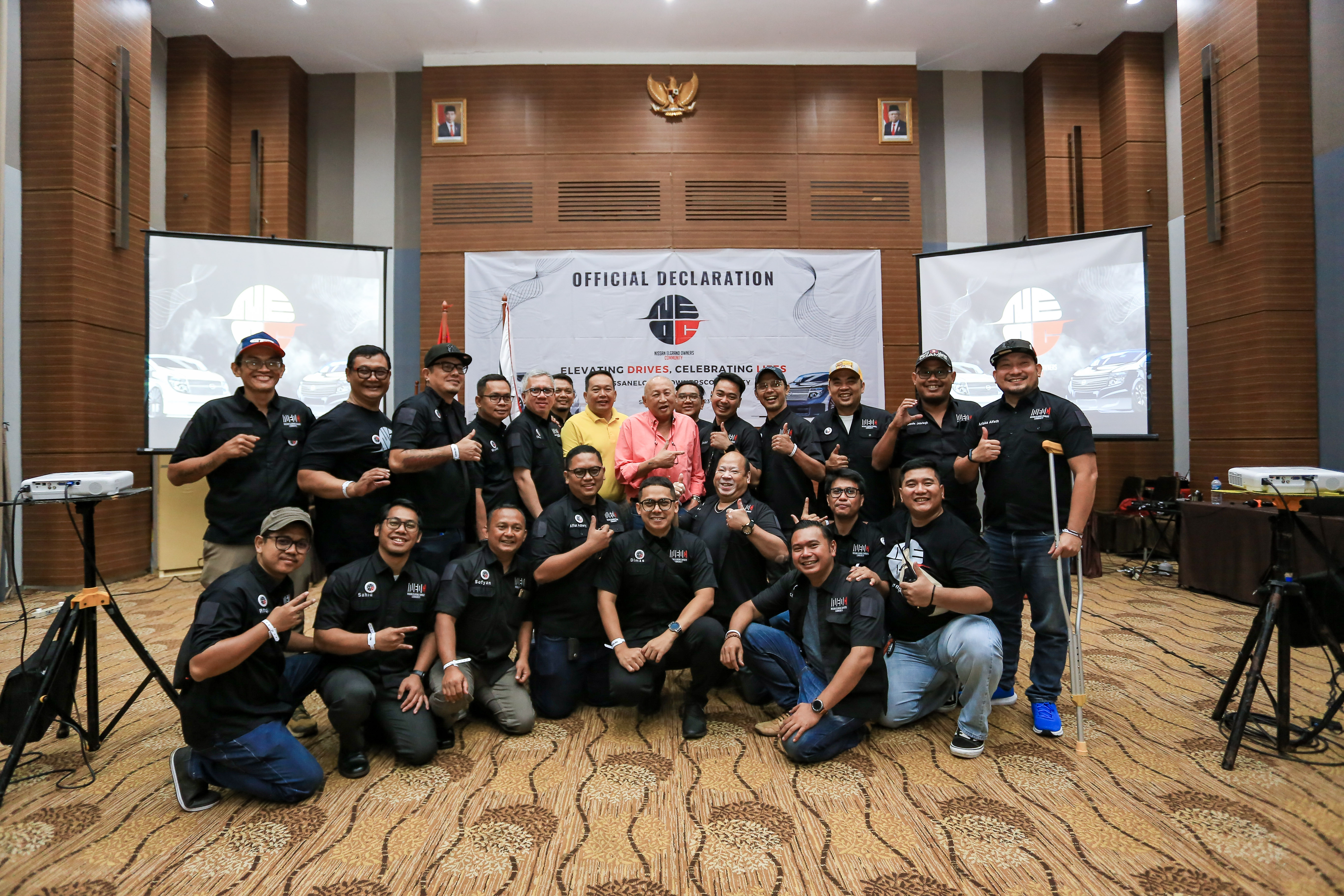 Kepengurusan Nissan Elgrand Owners Community resmi dikukuhkan IMI DKI Jakarta di Lorin Sentul Hotel, Bogor, pekan lalu.