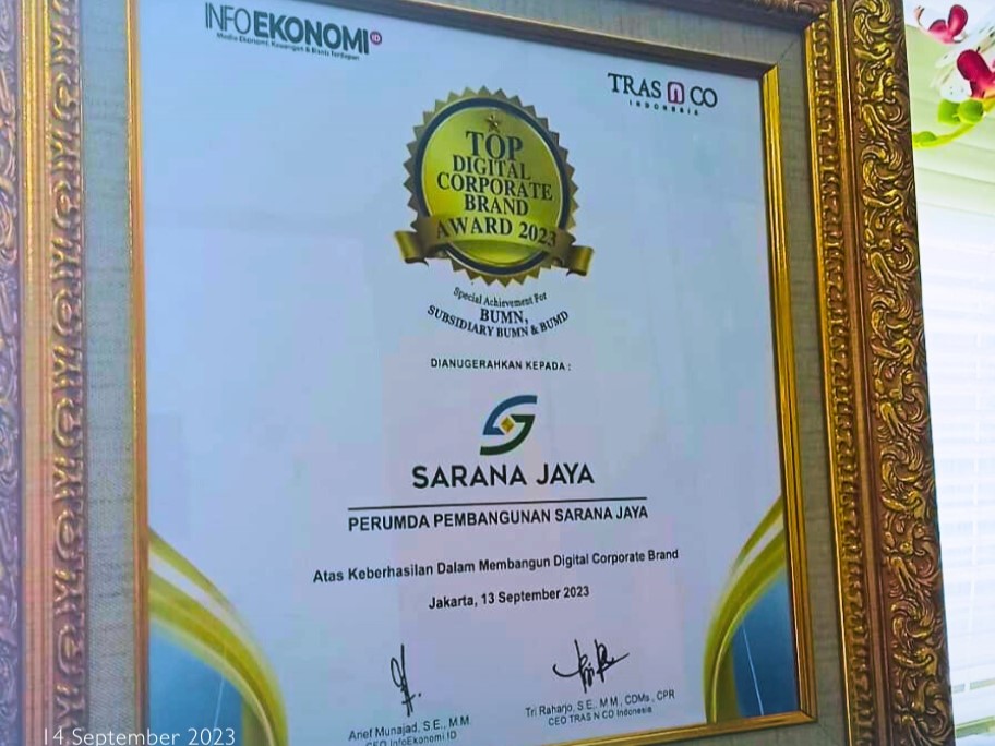 Perumda Pembangunan Sarana Jaya terus meningkatkan upaya dalam meningkatkan dan mengembangkan brand korporasinya melalui platform digital.
