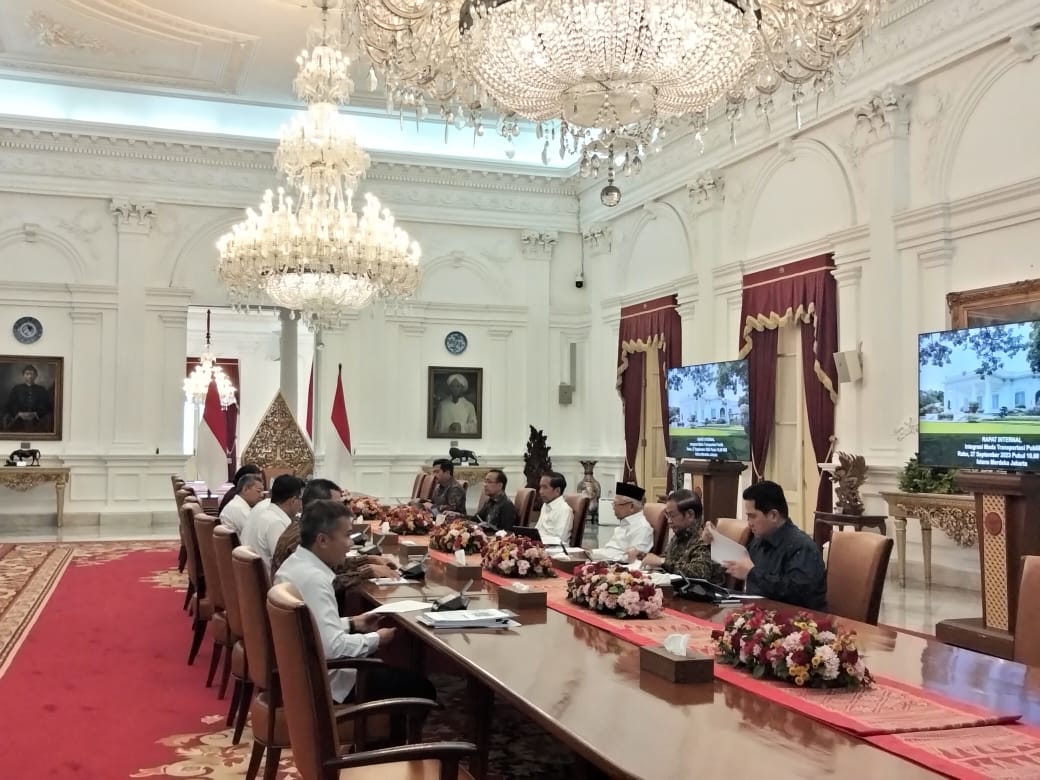 Presiden Jokowi ingin transportasi publik terintegerasi di Jabodetabek