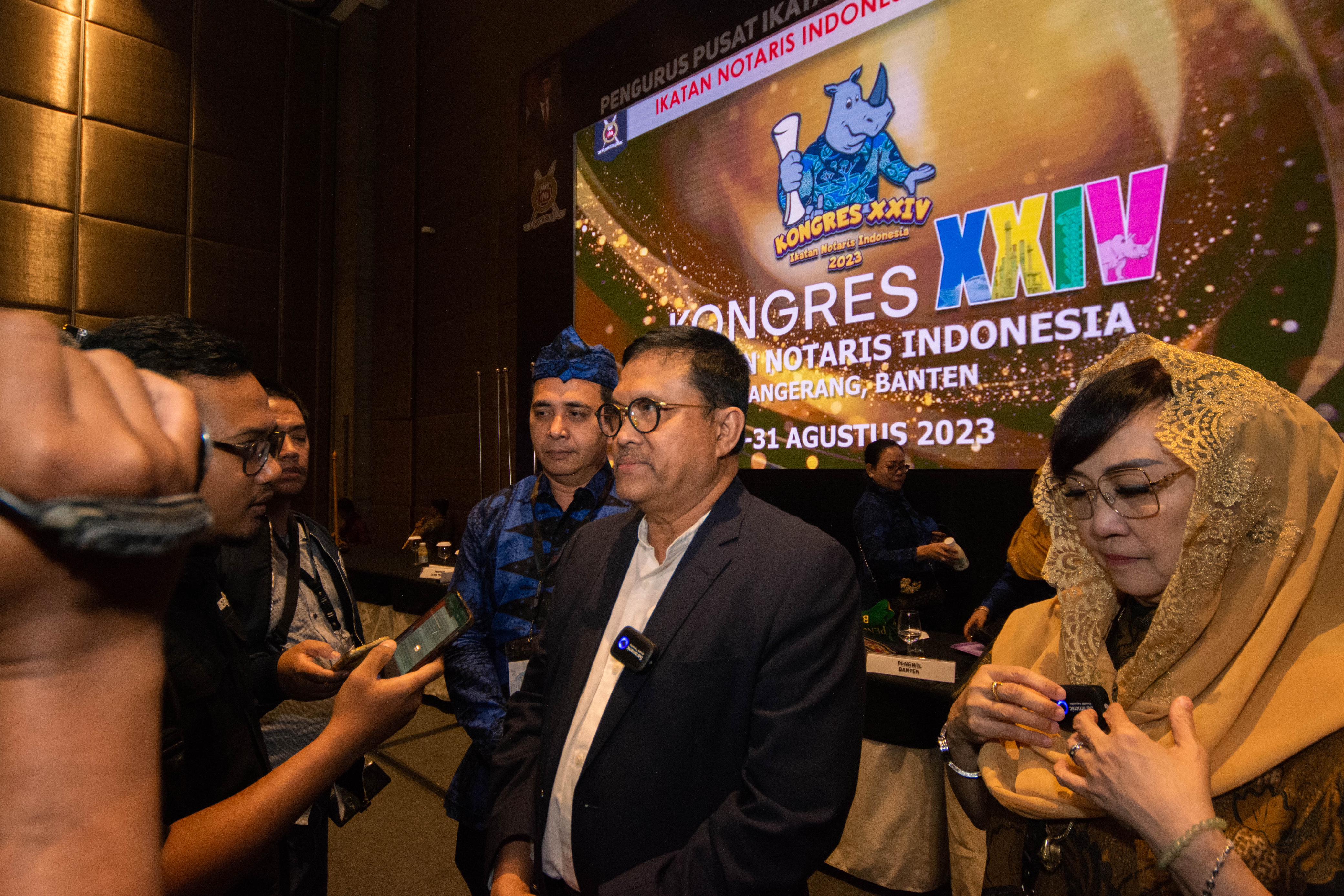 Ketua Umum INI Tri Firdaus Akbarsyah