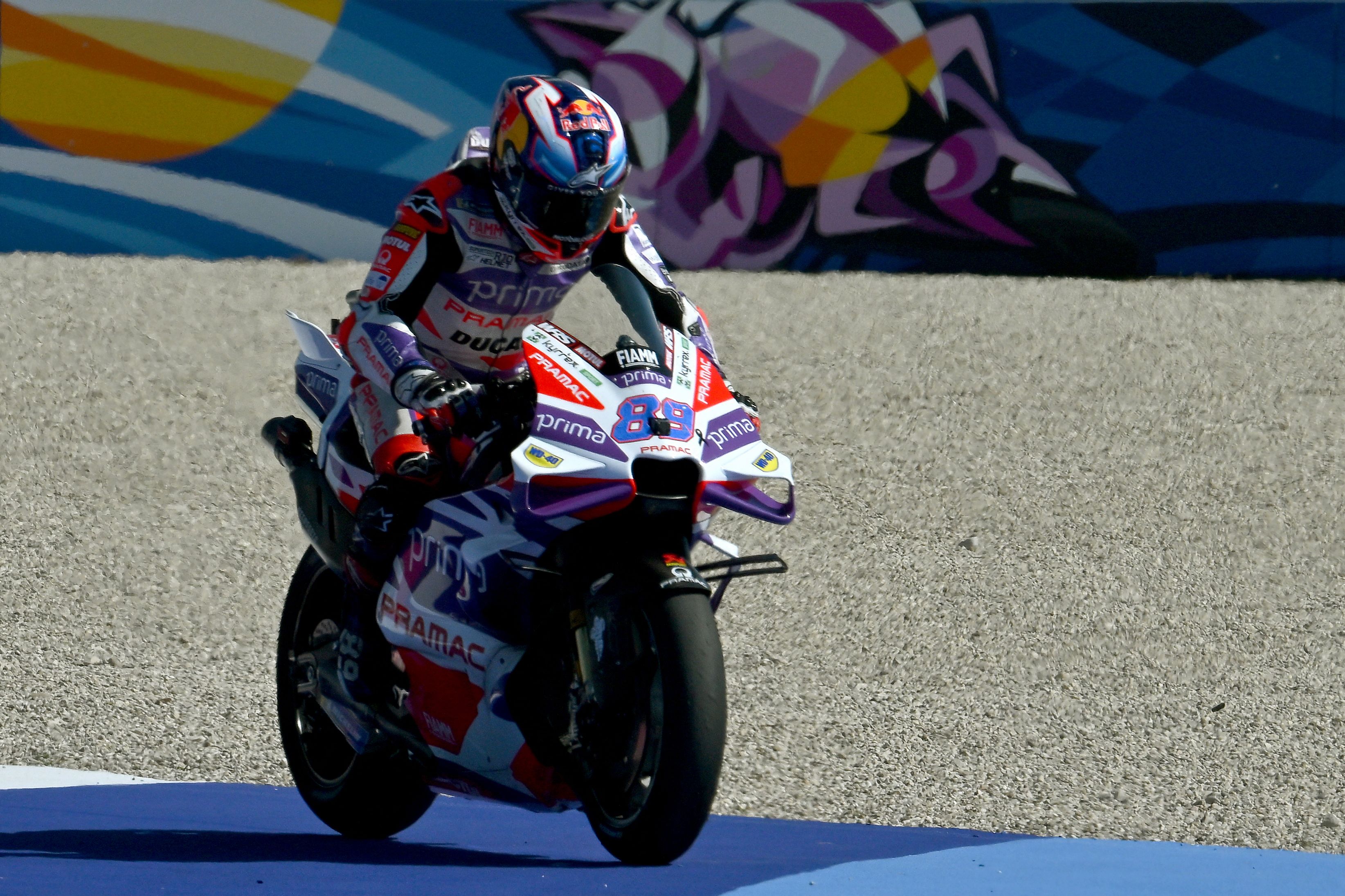 Pembalap Prima Pramac Racing Jorge Martin