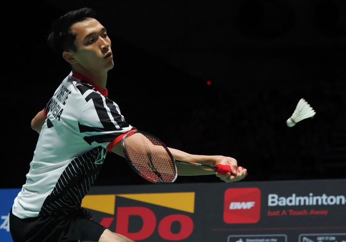 Tunggal putra Indonesia Jonatan Christie