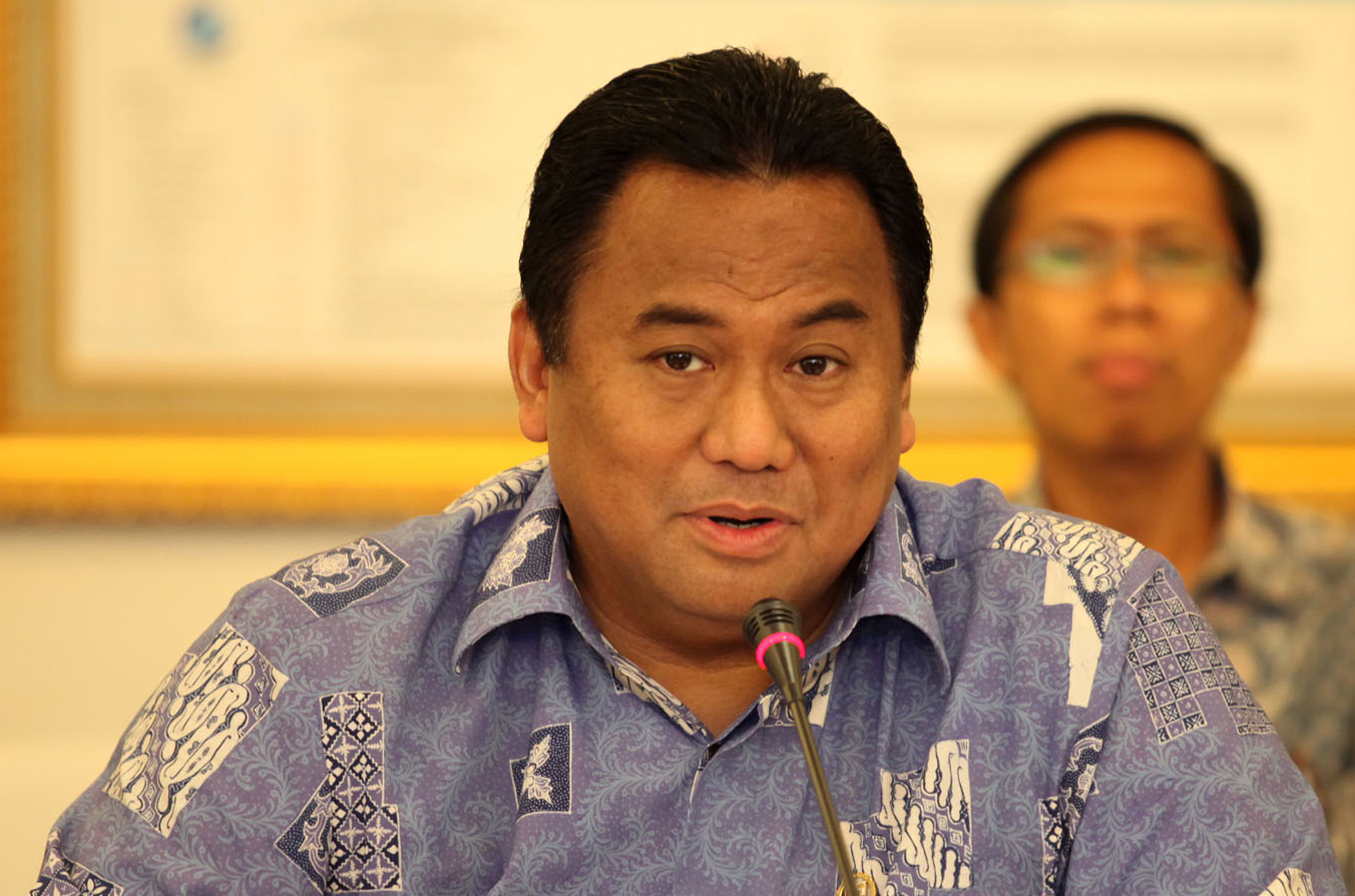 Wakil Ketua DPR RI Bidang Korinbang Rachmat Gobel.