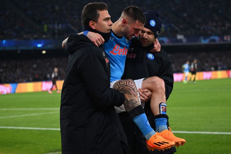 Matteo Politani mengalami cedera.