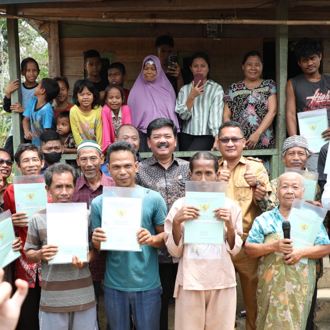 Menteri ATR/Kepala BPN Hadi Tjahjanto di Musi Rawas