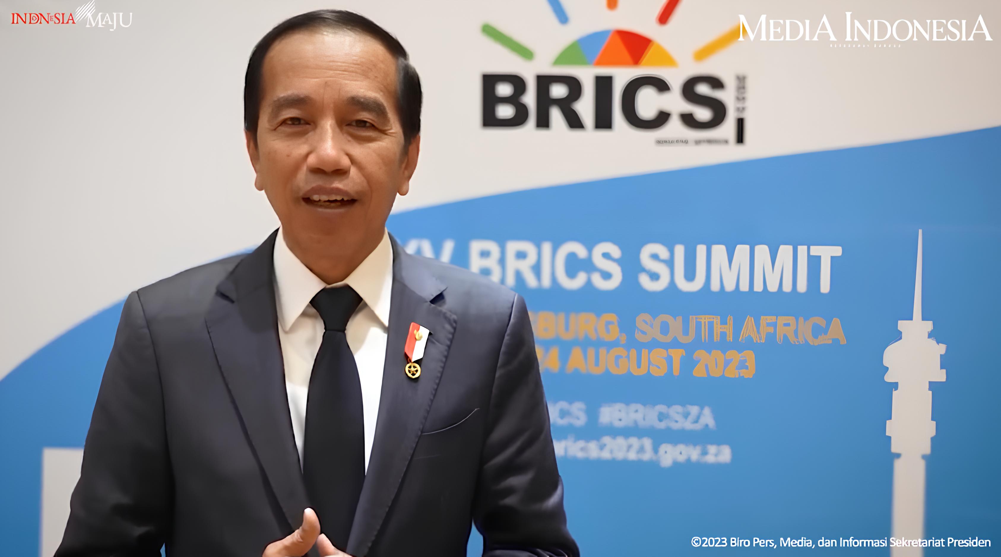 ​Presiden Joko Widodo di KTT BRICS ke-15