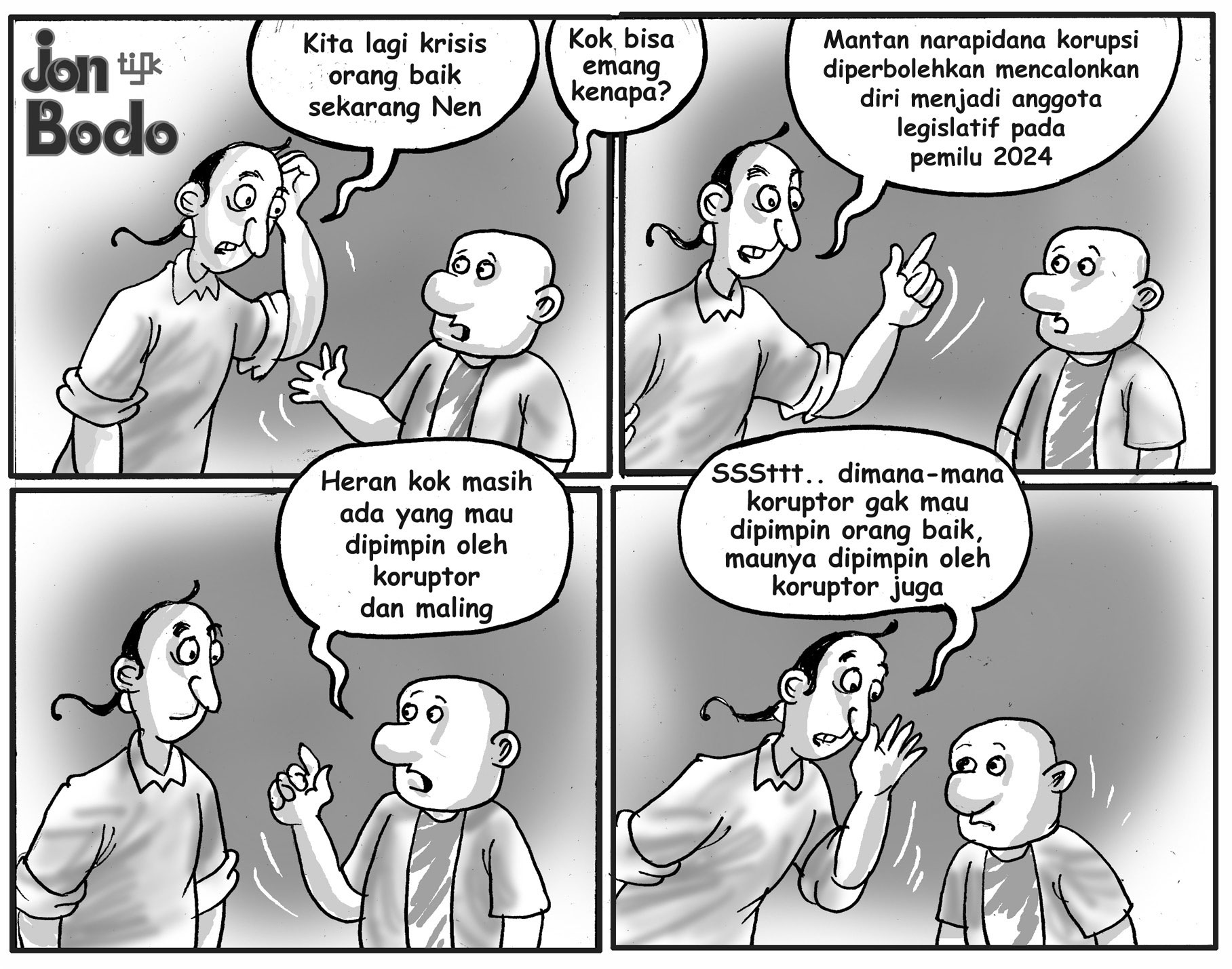 Jon Bodo: Caleg Mantan Napi