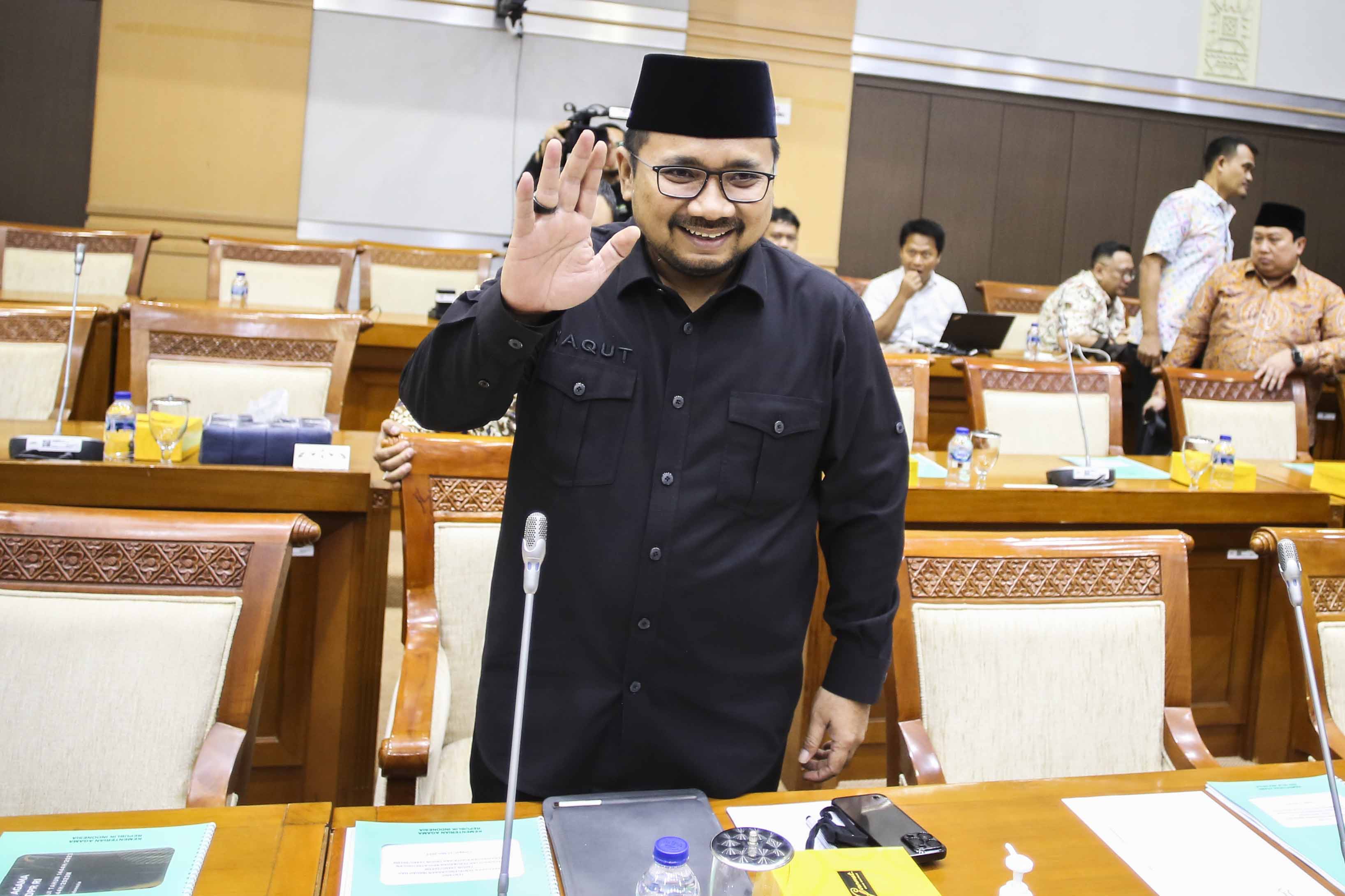 Menteri Agama Yaqut Cholil Qoumas.