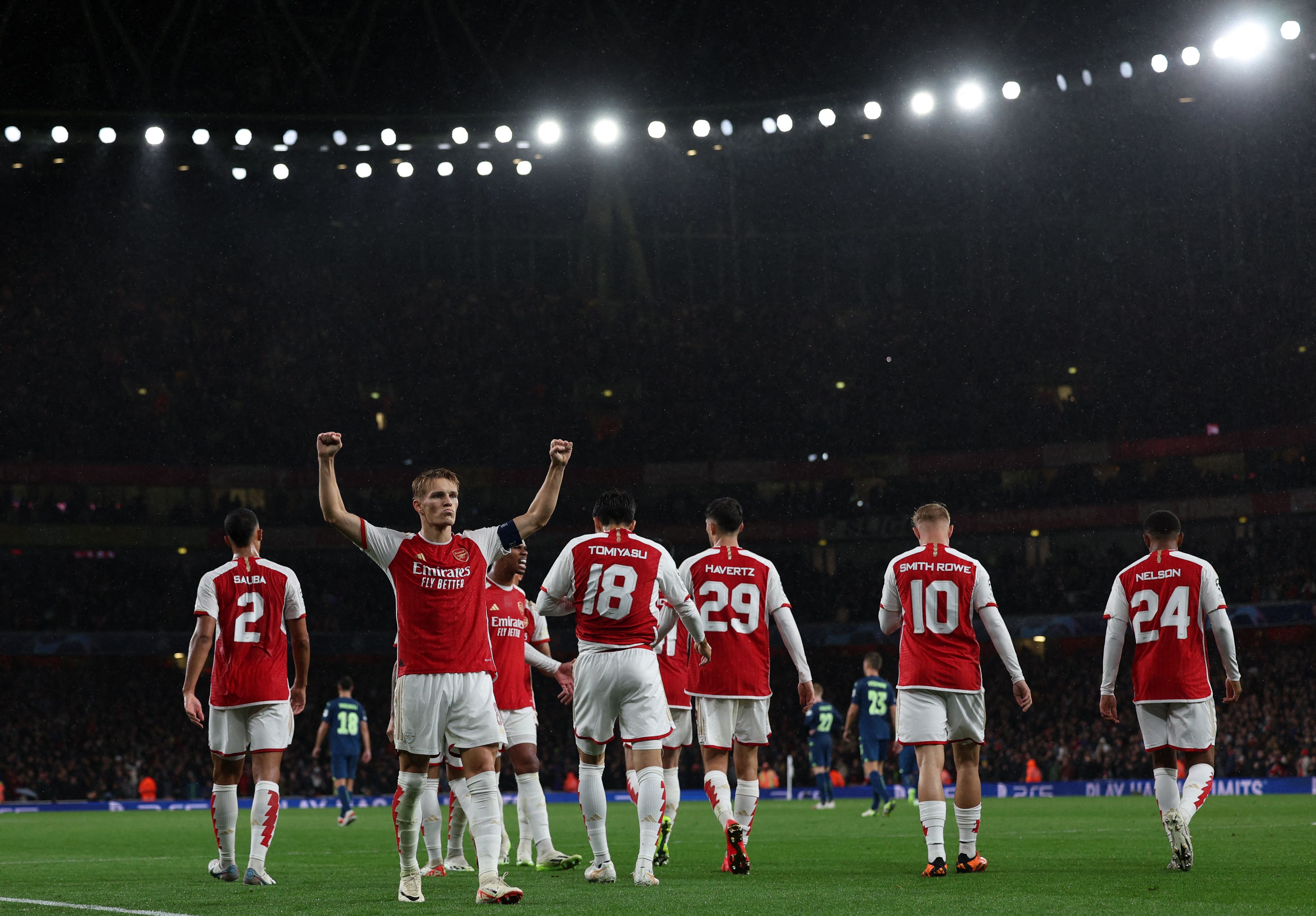 Kembali ke Liga Champions, Arsenal Tekuk PSV