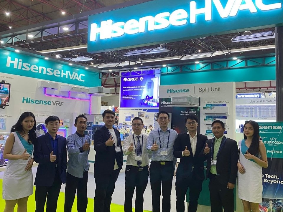 Hisense HVAC Indonesia turut ambil bagian dalam pameran Indonesia Largest Refrigeration, HVAC and Energy Efficient Technology Exhibition.