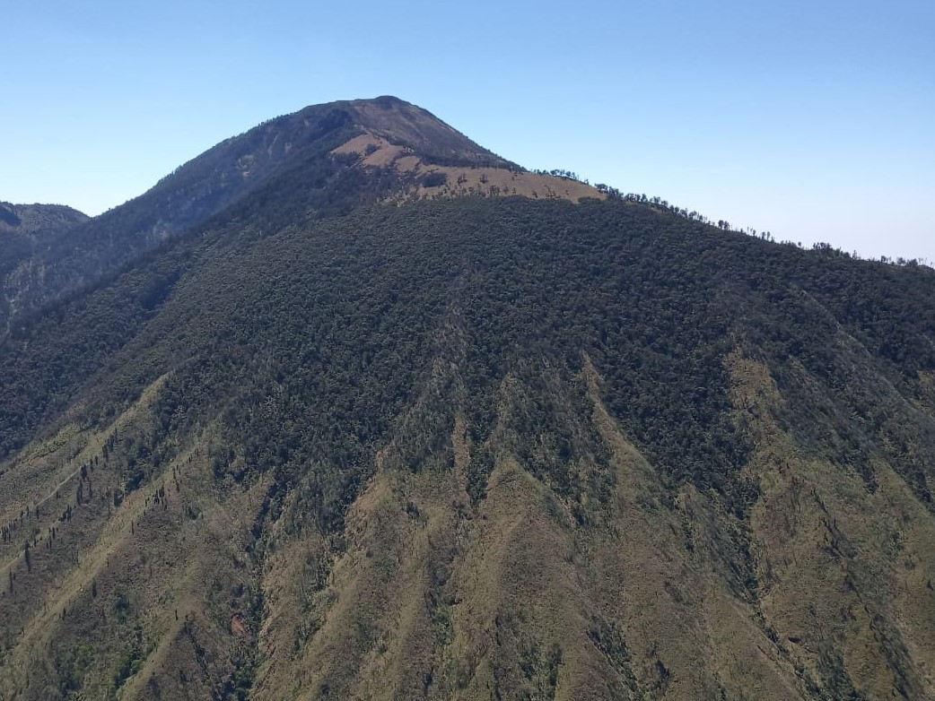 Karhutla di Gunung Arjuno Terus Meluas