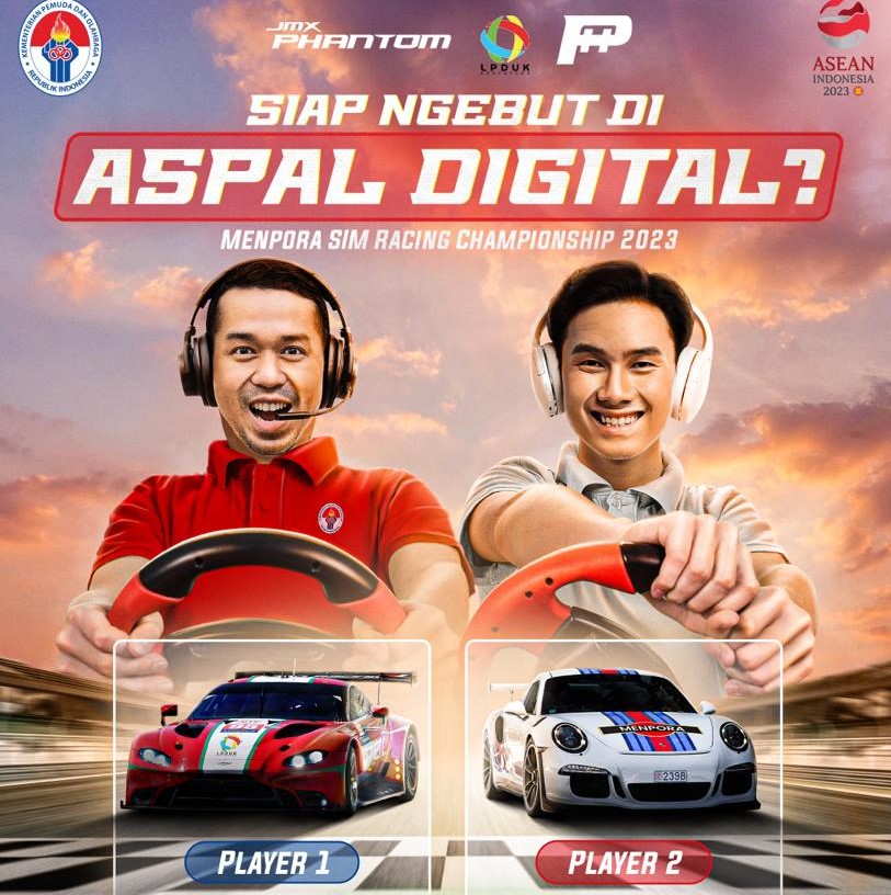 Ajang Menpora SIM Racing Championship 2023