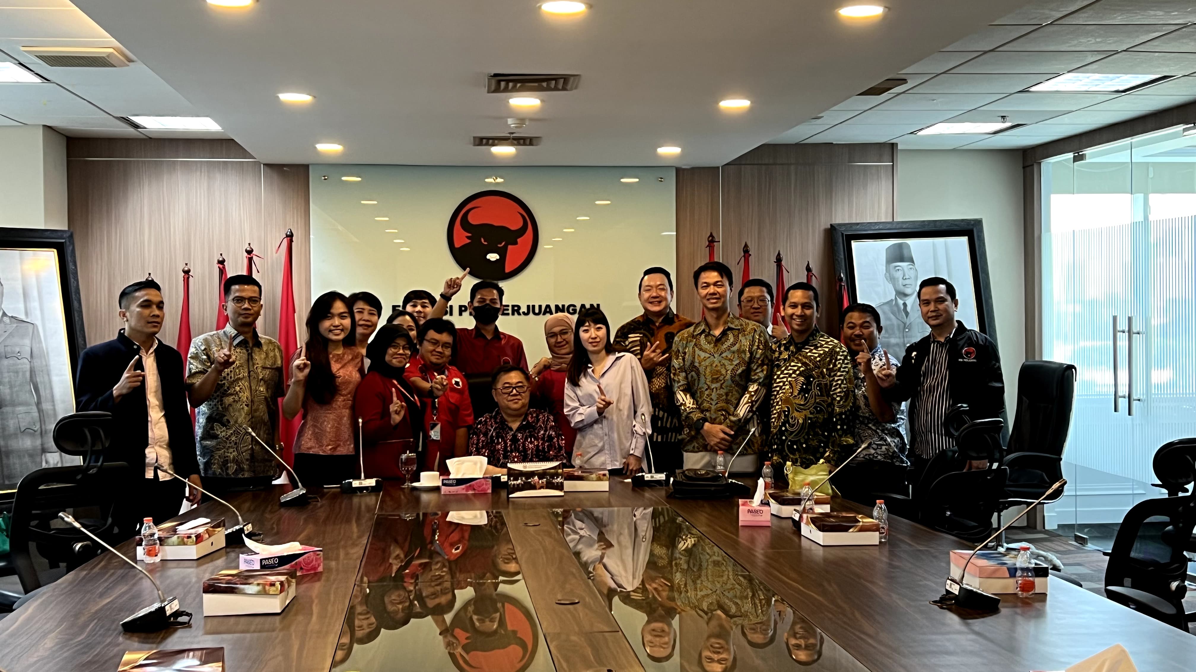 Pengurus Banteng Muda Indonesia Jakarta Utara lakukan audiensi dengan legislator PDIP