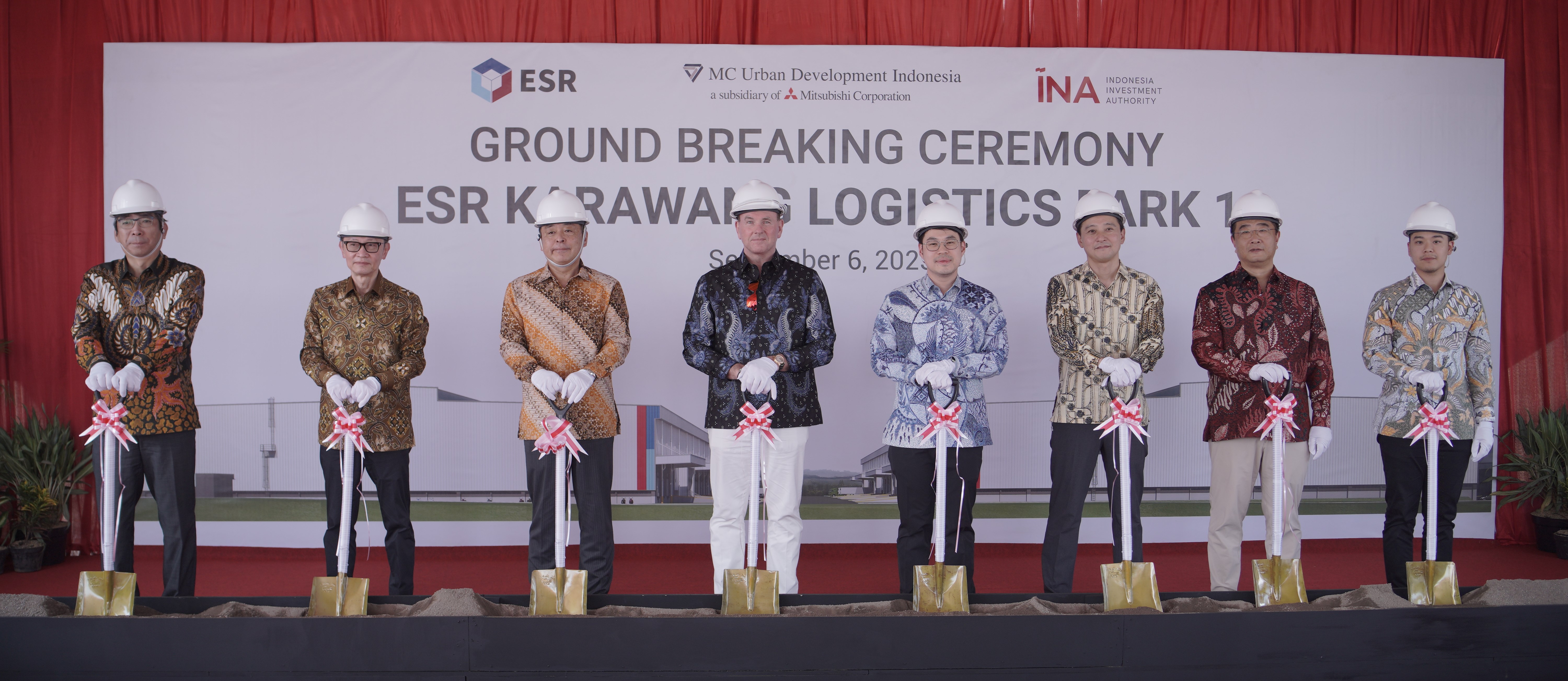 Ground breaking pembangunan Karawang Logistic Park 1