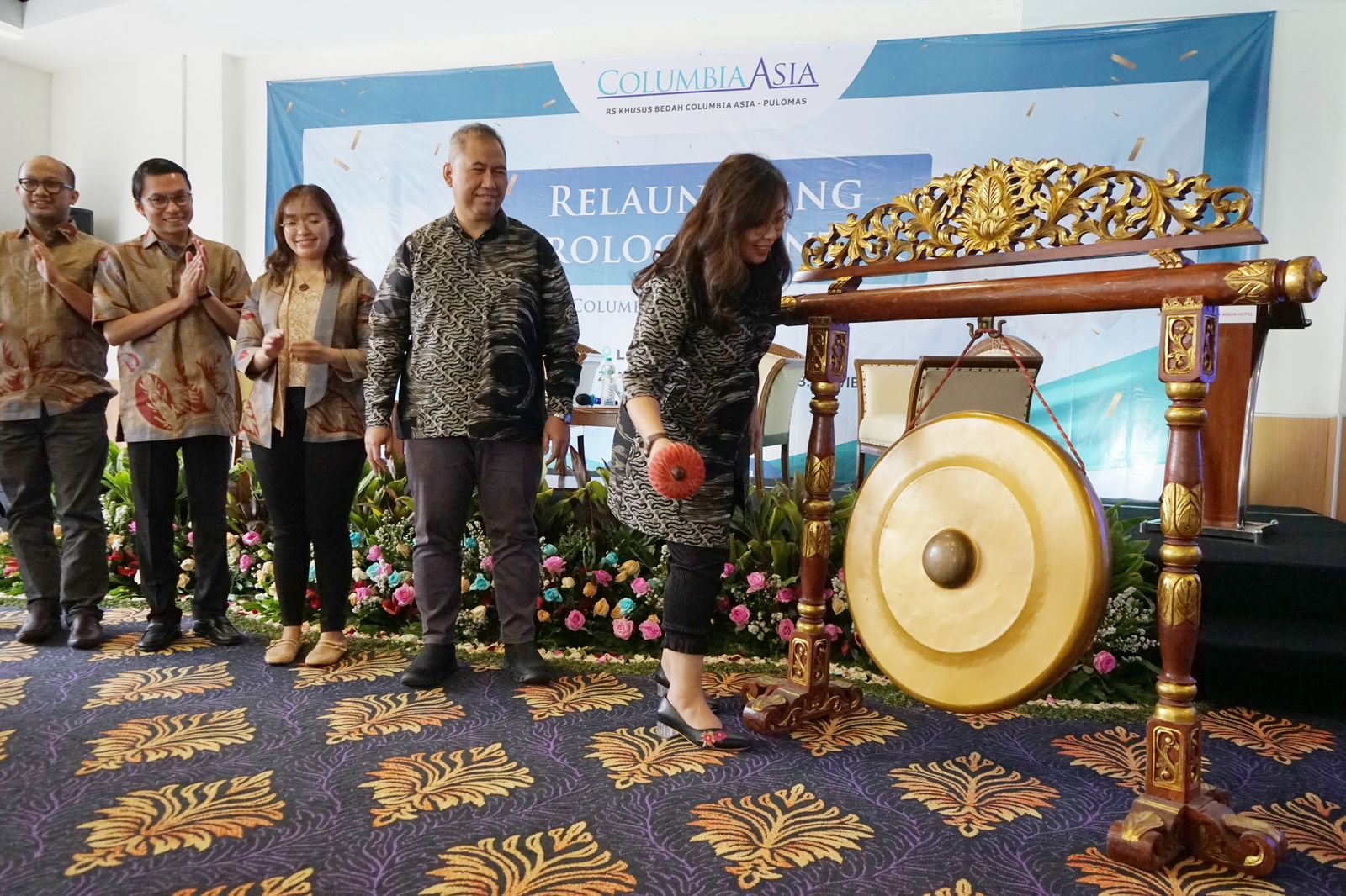 RSKB Columbia Asia Pulomas dengan bangga menggelar relaunching pusat unggulan Urologi, pada Selasa (29/8/2023).
