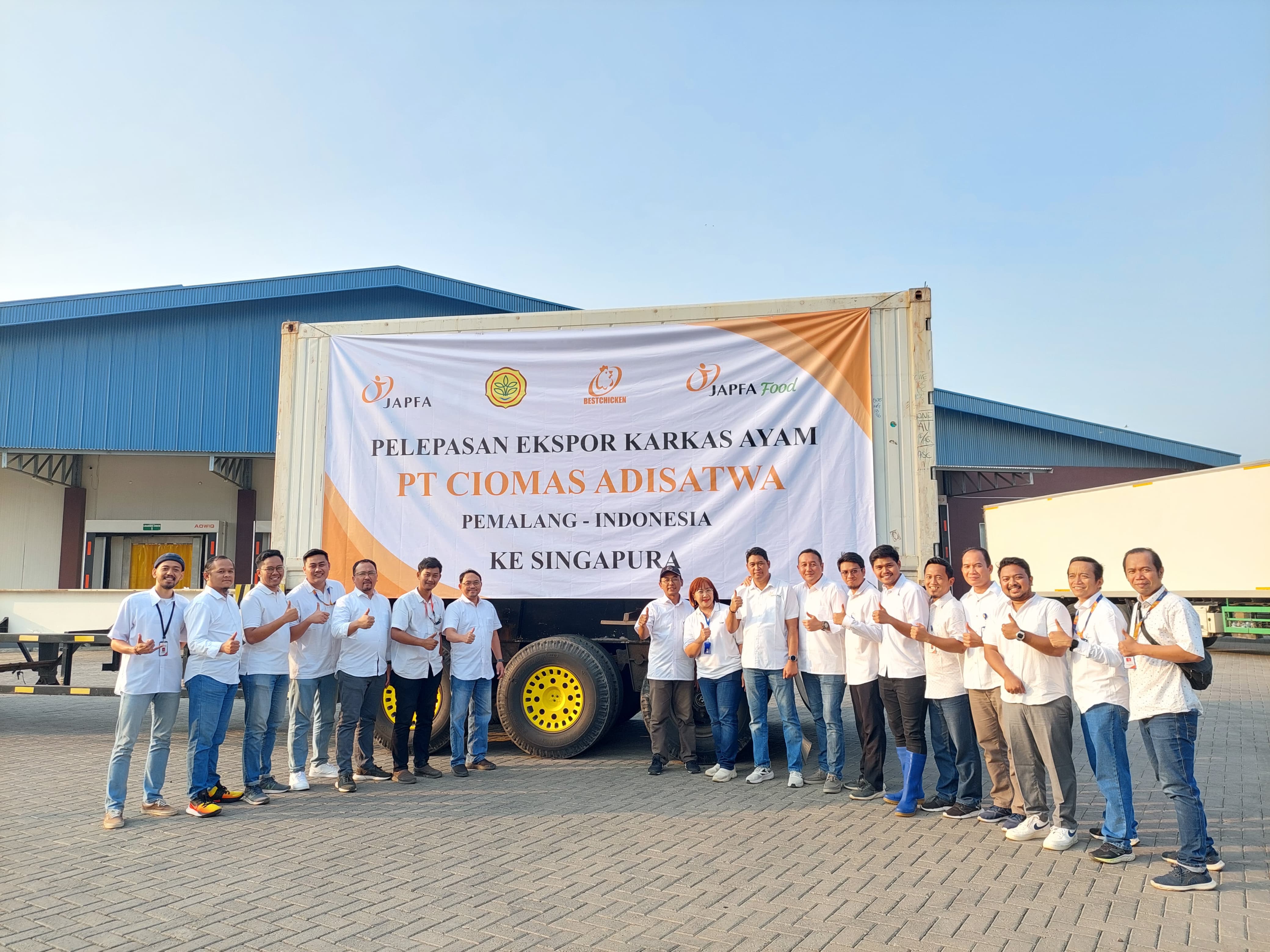 Pekan Ini, Japfa Kembali Pasok Ayam Hidup dan Karkas Ayam ke Singapura