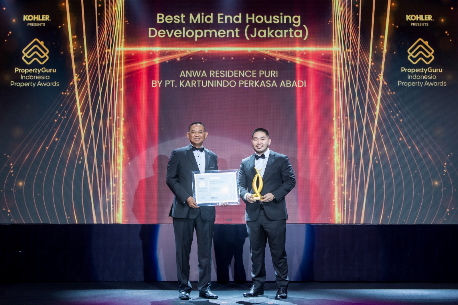 Penghargaan untuk Anwa Residence Puri di ajang PropertyGuru Indonesia