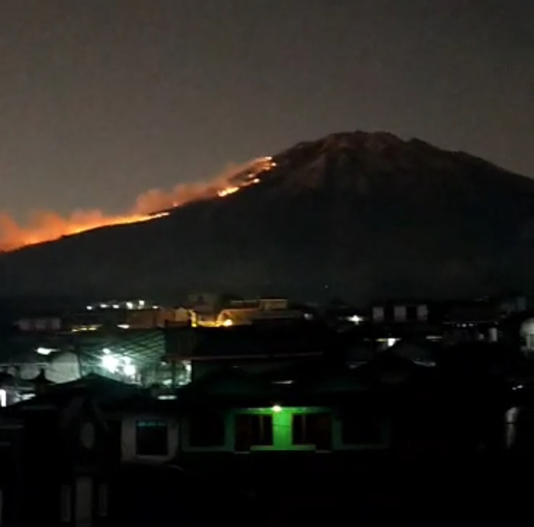 Karhutla di Gunung Sumbing