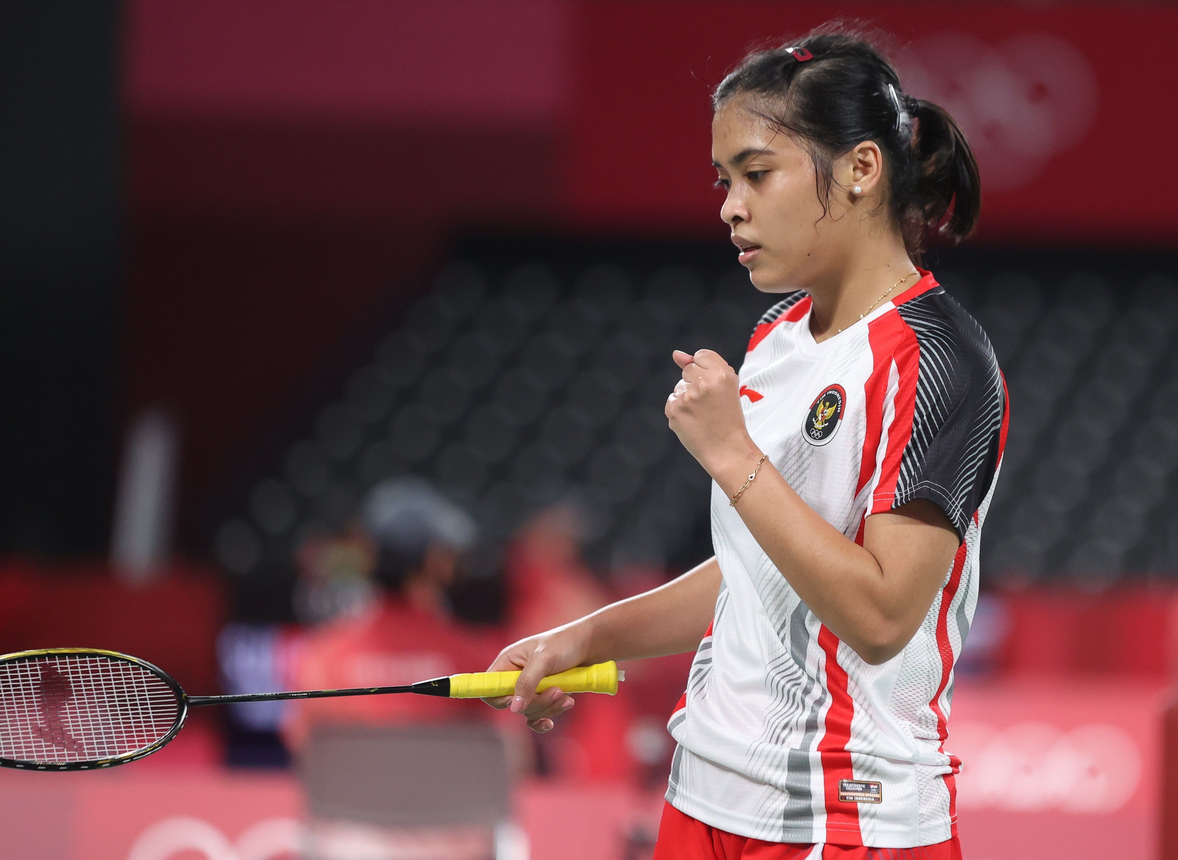 Tunggal putri Gregoria Mariska Tunjung.