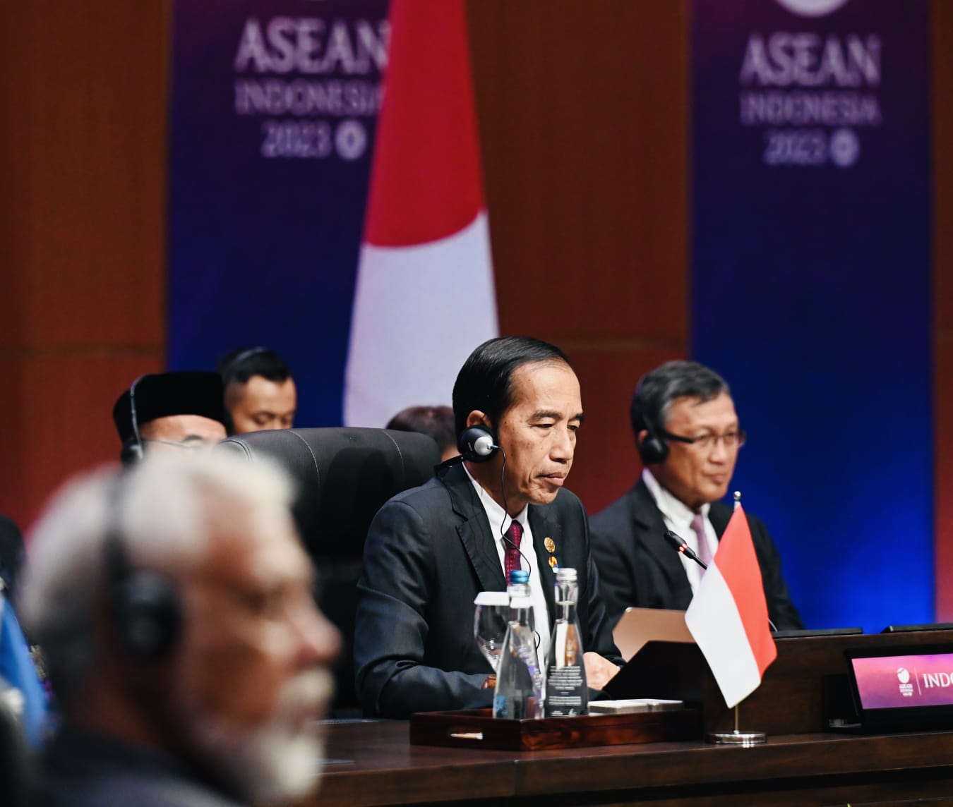 Presiden Joko Widodo atau Jokowi dalam pertemuan KTT ASEAN