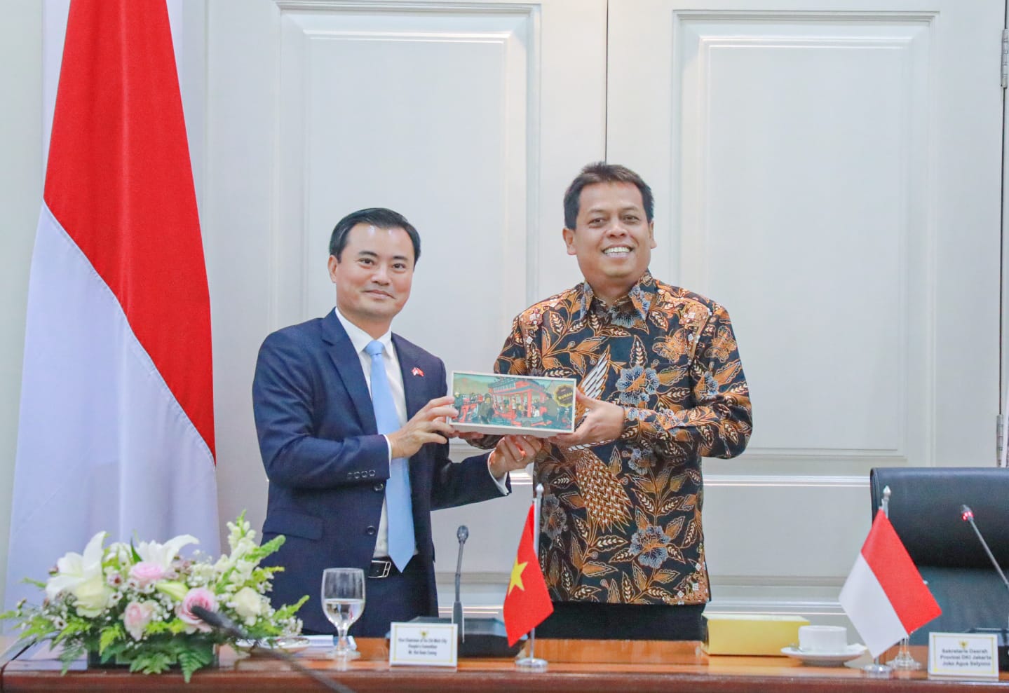 Pemprov DKI kerja sama bidang transportasi dan pariwisata dengan Ho Chi Minh City, Vietnam.