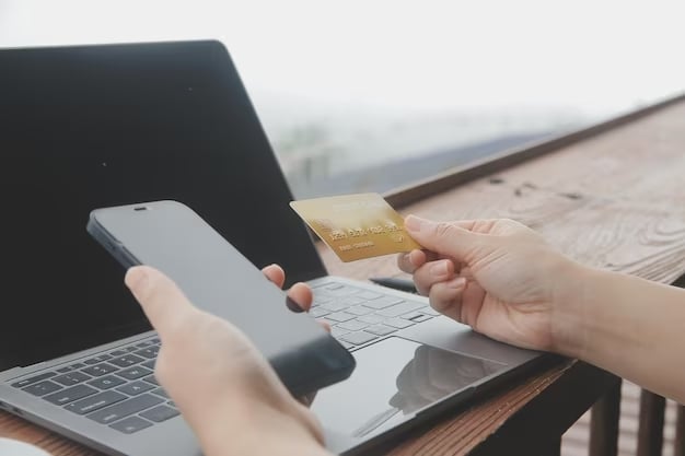 Ilustrasi mengakses pinjaman online