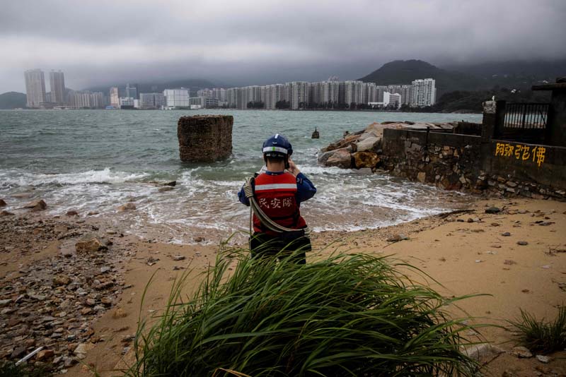 Usai Hong Kong, Topan Saola Landa Pantai Tiongkok