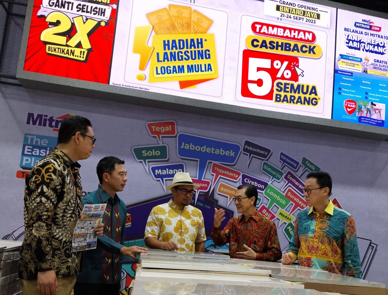 Pembukaan Mitra10 Bintaro