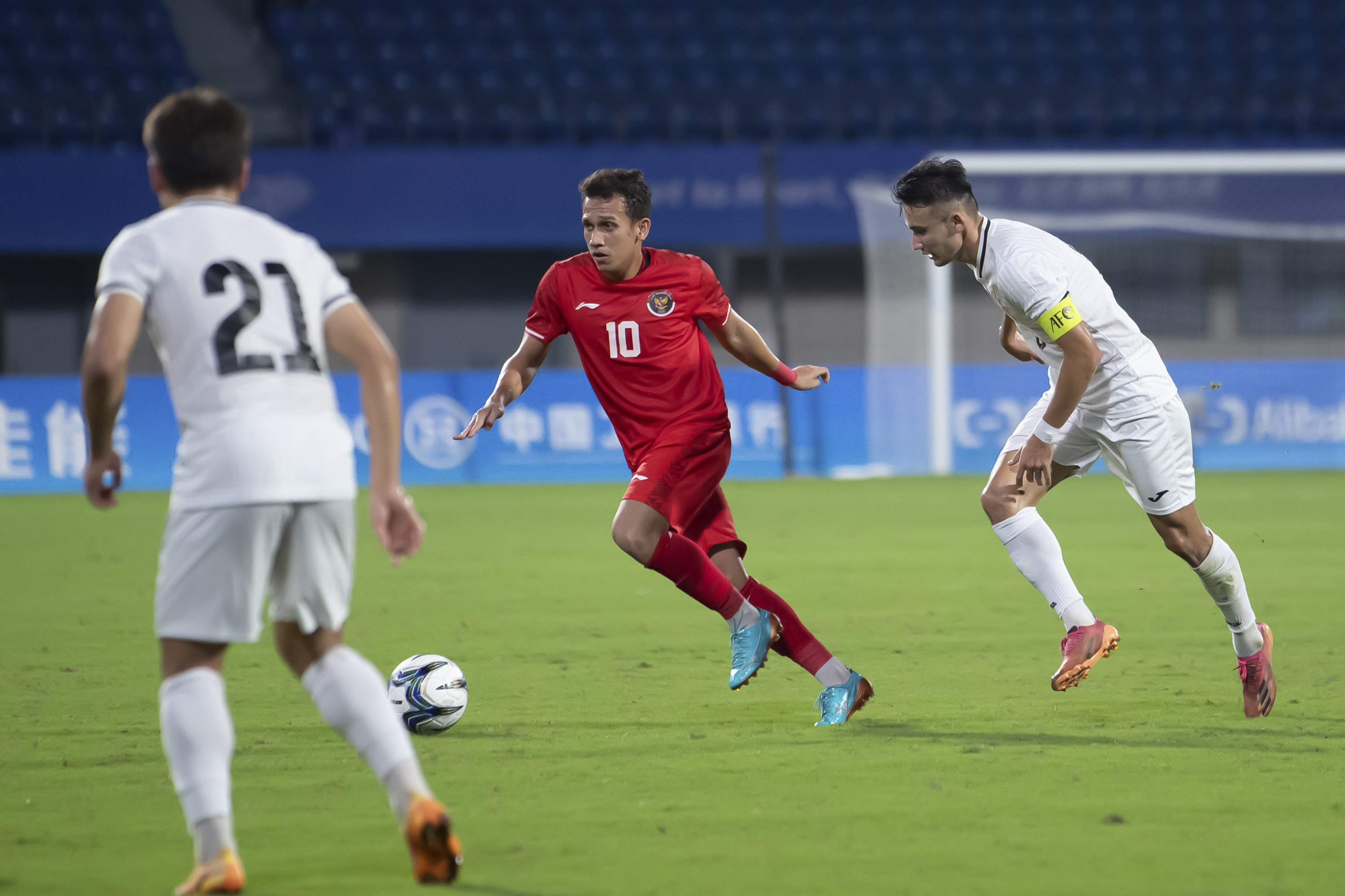 Timnas U24 dalam laga Asian Games 2022