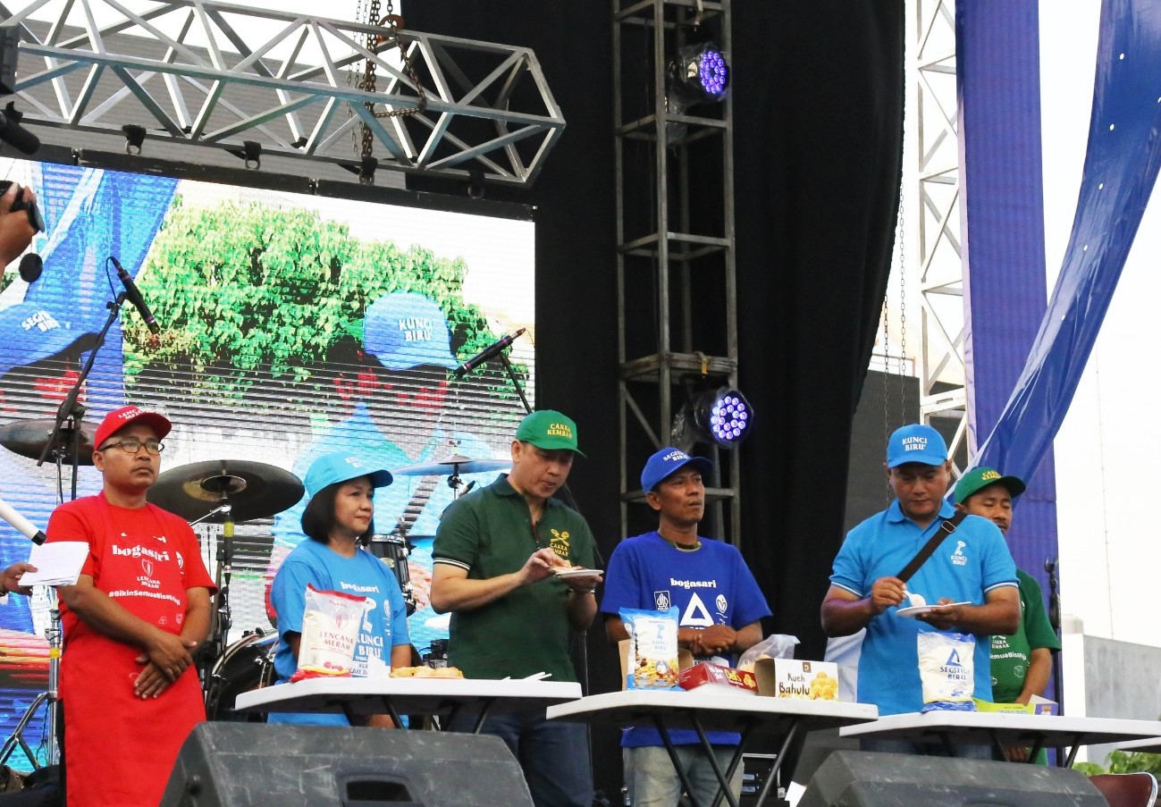 Kegiatan yang melibatkan UMKM. 