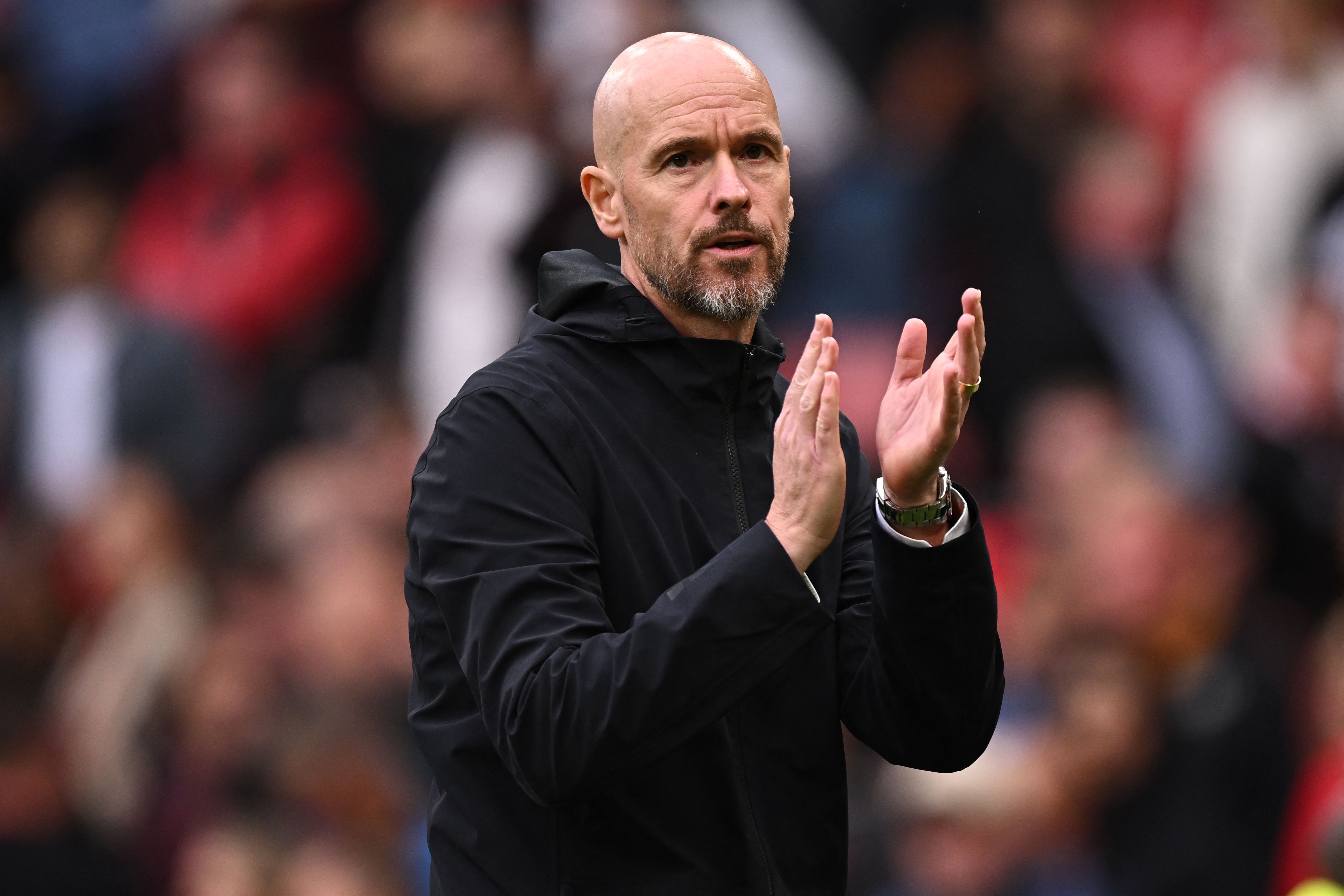 Pelatih Manchester United Erik ten Hag