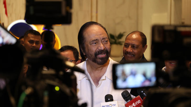 Surya Paloh Bertemu Jokowi, Anies-Cak Imin Jadi Topik Pembicaraan?