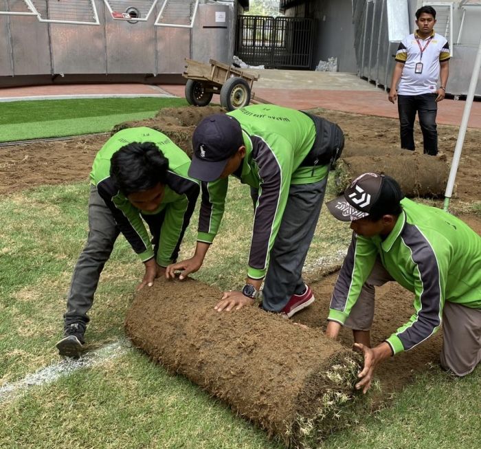 Sekda DKI Jakarta menegaskan JIS sudah siap diresmikan menyusul pergantian rumput selesai dilakukan.