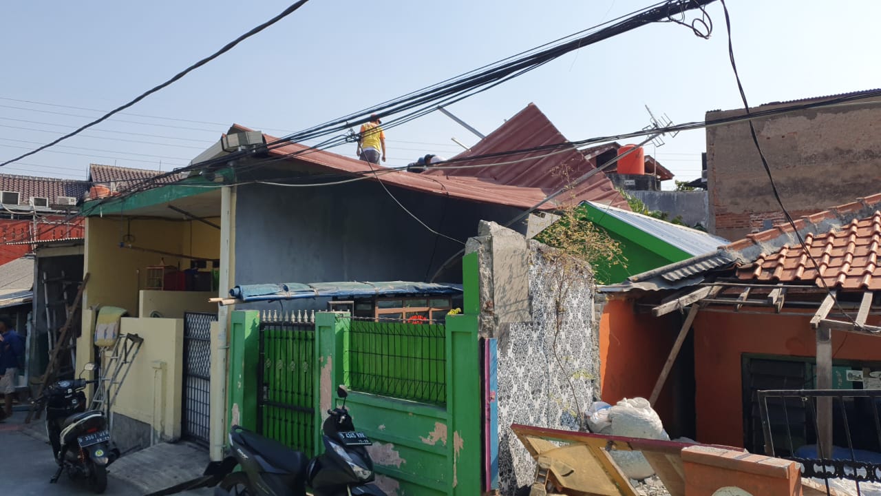 Diterjang Angin Puting Beliung, 6 Rumah Warga Rusak