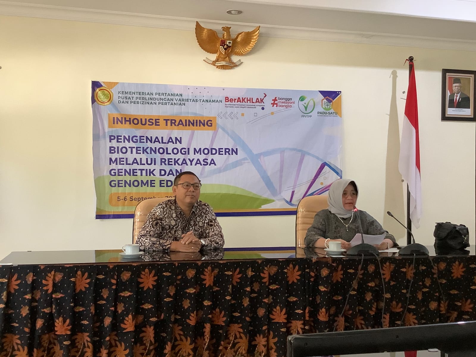 Pusat PVTPP Gandeng BRIN Kenalkan Bioteknologi Modern