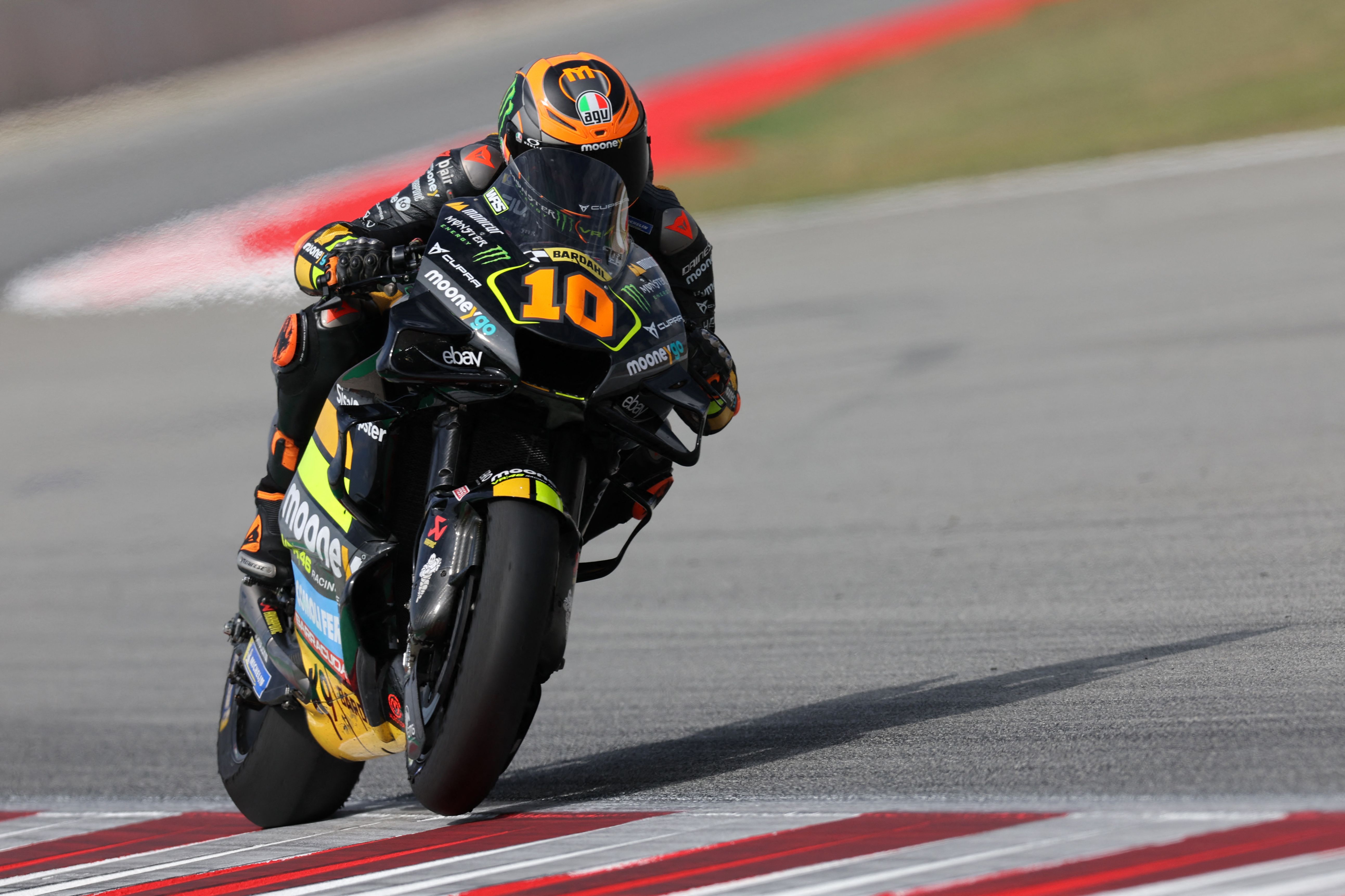 Pembalap Mooney VR46 Luca Marini