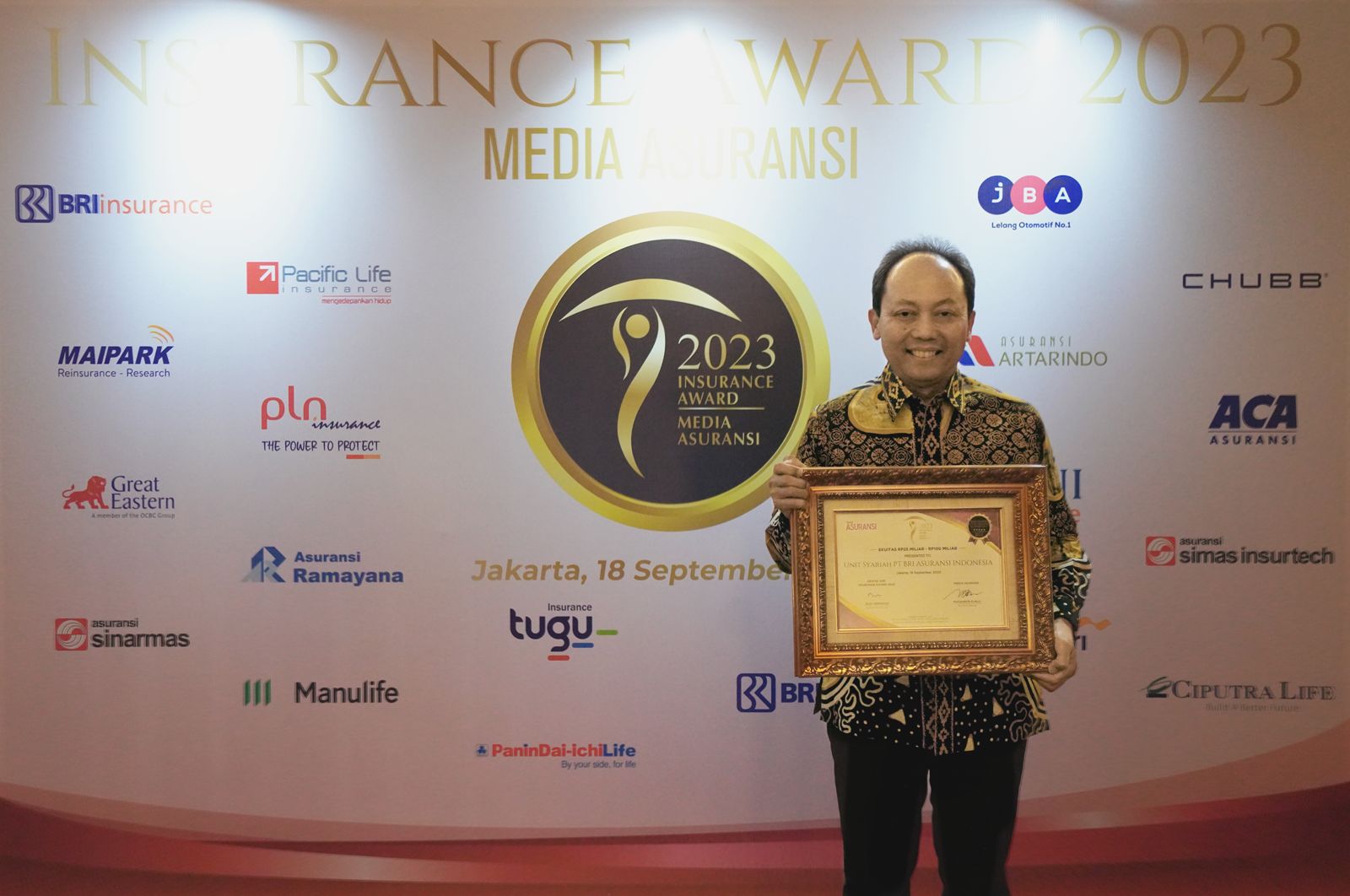 Heri Supriyadi selaku Direktur Kepatuhan & Manajemen Risiko BRINS