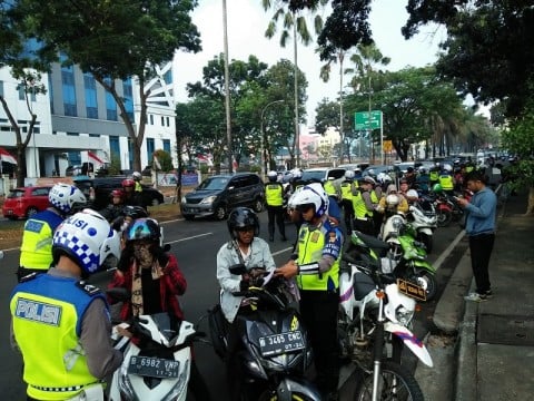 Ilustrasi Razia lalu lintas