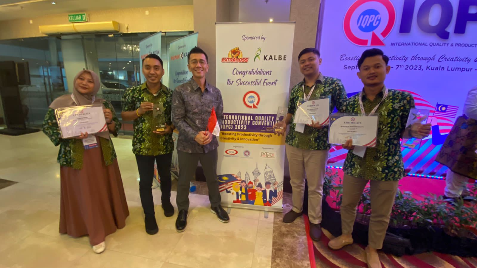 Penghargaa untuk Kalbe Farma di ajang IQPC 2023