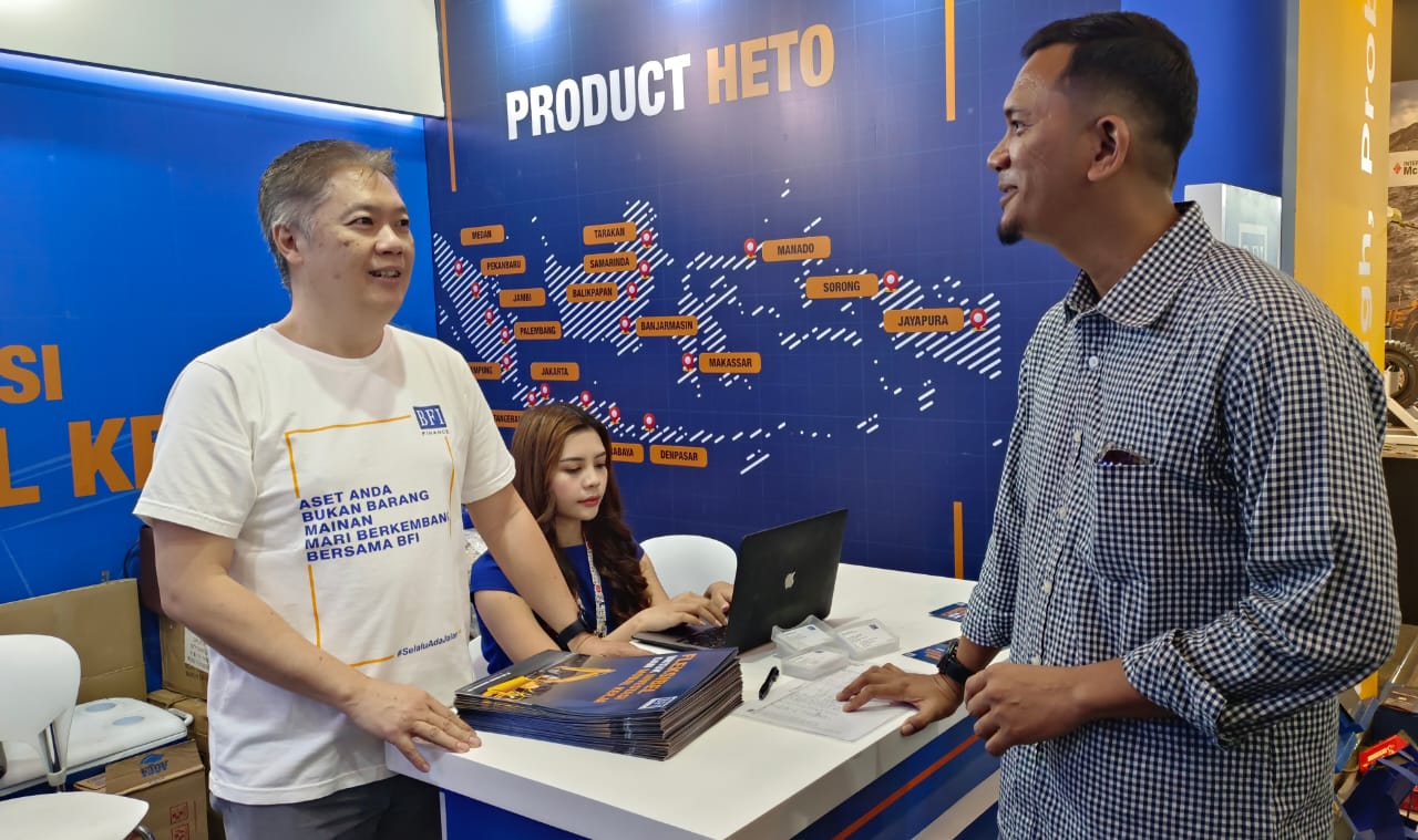 BFI FInance di Mining Indonesia 2023