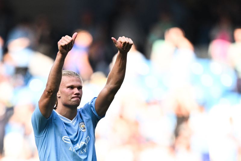 Cetak Hattrick, Haaland: Manchester City semakin Baik