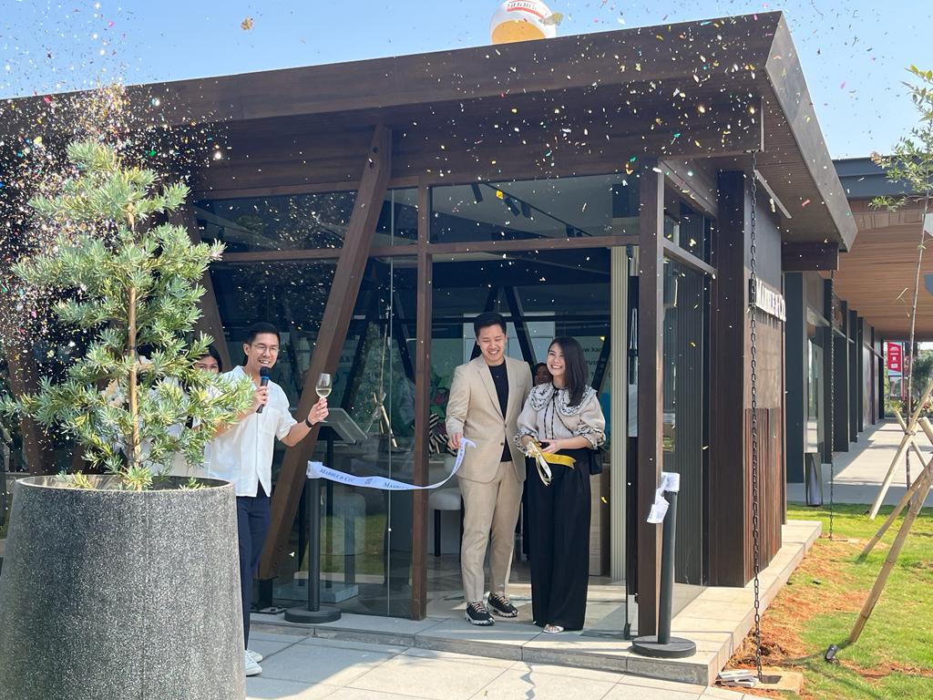 Founder Marble & Co Nicholas Renaldi meresmikan store pertamanya di kawasan Indonesia Design District, PIK 2, Jakarta Utara.